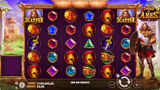 Sword of Ares spilleautomat – Vind 15 gratis spins