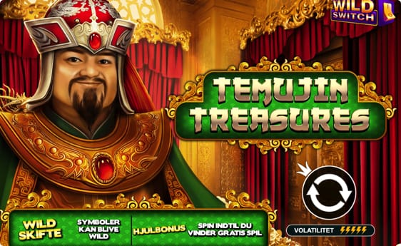 Temujin Treasures med free spins