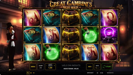 The Great Gambinis Night Magic