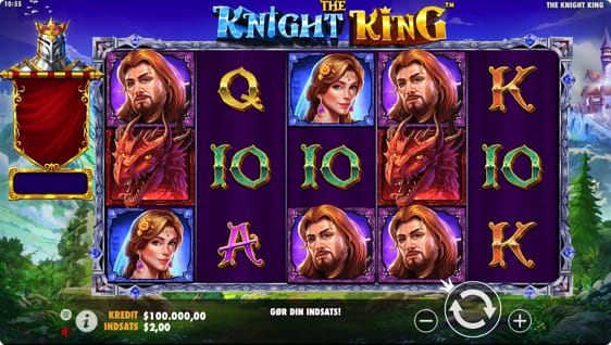 The Knight King spillemaskine med 7 gratis spins