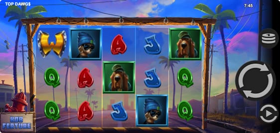 Top Dawgs med free spins