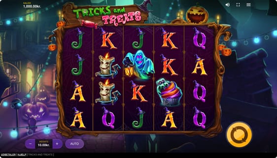 Tricks and Treats spillemaskine – Vind 15 halloween free spins