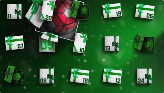 Unibet julekalender – casino, bingo, sport og poker