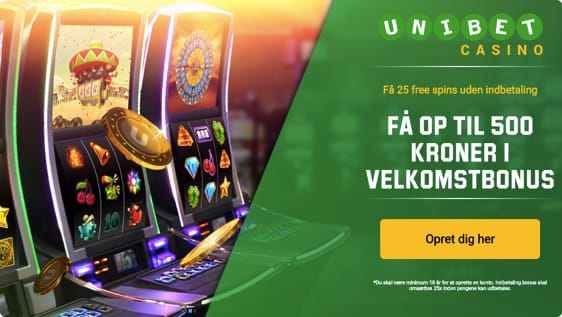 Glem overtro og spil med 25 free spins