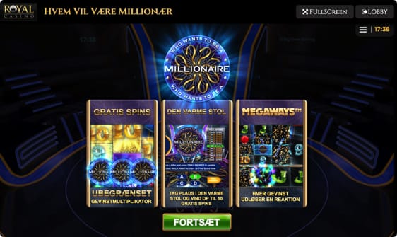 Hvem vil være millionær spilleautomat