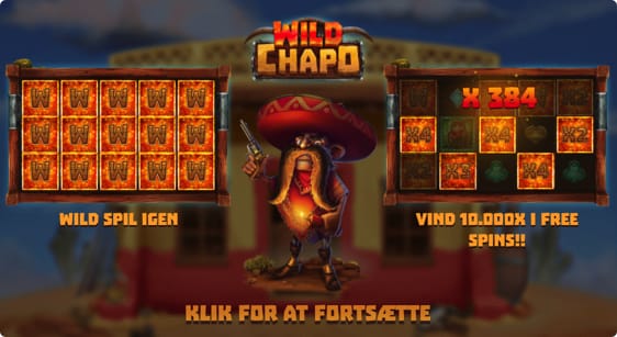 Wild Chapo spillemaskine – vind 11 free spins