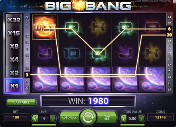 Big Bang Spilleautomat
