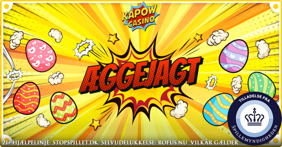 deltag i æggejagten hos danske Kapow Casino