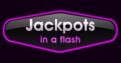 jackpots in a flash logo